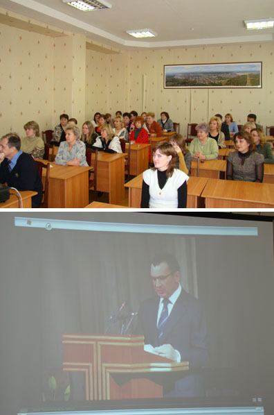 Шумерлинцы в режиме on-line приняли участие в торжественном собрании, посвященном Дню работника сельского хозяйства и перерабатывающей промышленности